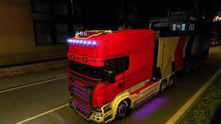 Netherland To Germany Antar Paket - Euro Truck Simulator 2 | steering wheel PXN V9