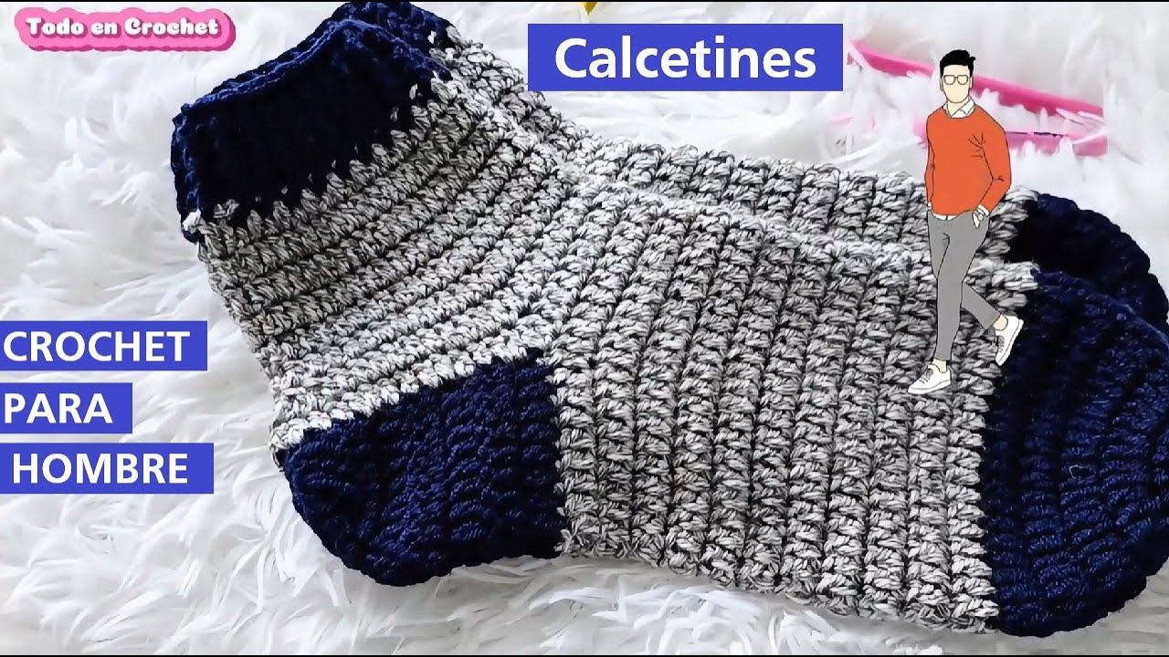 ¡Los Calcetines de Crochet Más Fáciles y Útiles! 