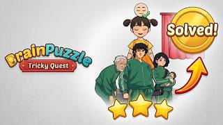 Brain Puzzle: Tricky Quest Level 72 - 123 Wooden Man (Walkthrough Solution) 🛑🏃‍♂️