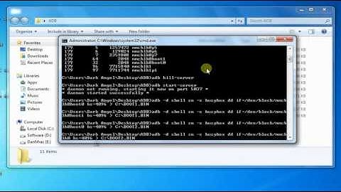 Making DUMP EMMC With ADB