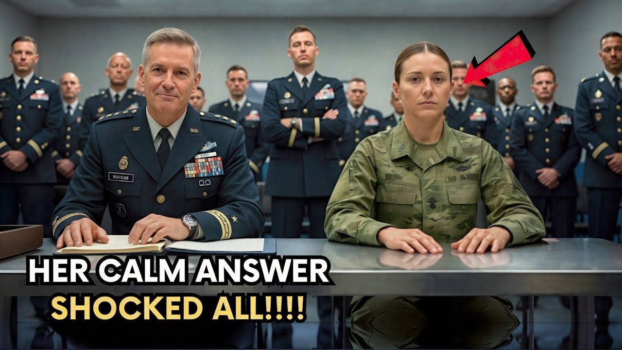 The Marine General Joked About Her Kill Count — Until One Calm Answer Silenced the Entire Room