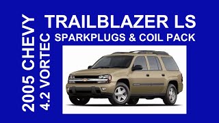 2005 Chevy Trailblazer LS 4.2L Vortec - Spark Plug and Coil Pack Change/Replace