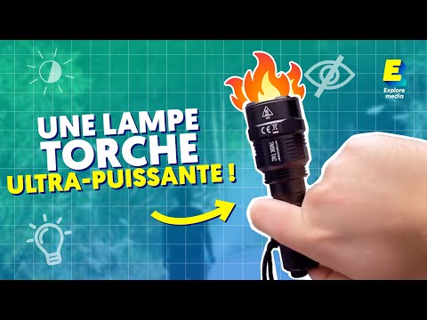 Vidéo: Comment une lampe de poche peut-elle être lumineuse et non lumineuse ?