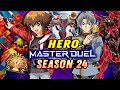 Yugioh master duel  hero season 24 road to master rank 