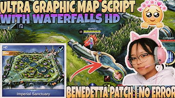 NEW!ULTRA GRAPHIC MAP WITH WATERFALLS HD SCRIPT NO ERROR / NO BAN LATEST PATCH🔥