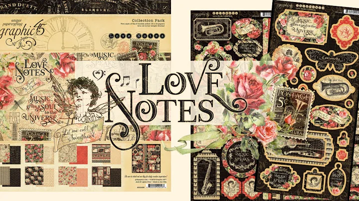 Graphic 45 's Love Notes - Paper Collection Tour F...