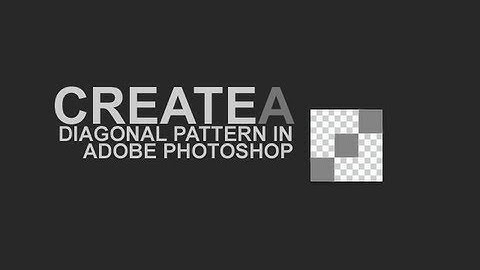 How to Create a Diagonal Line Pattern in Photoshop