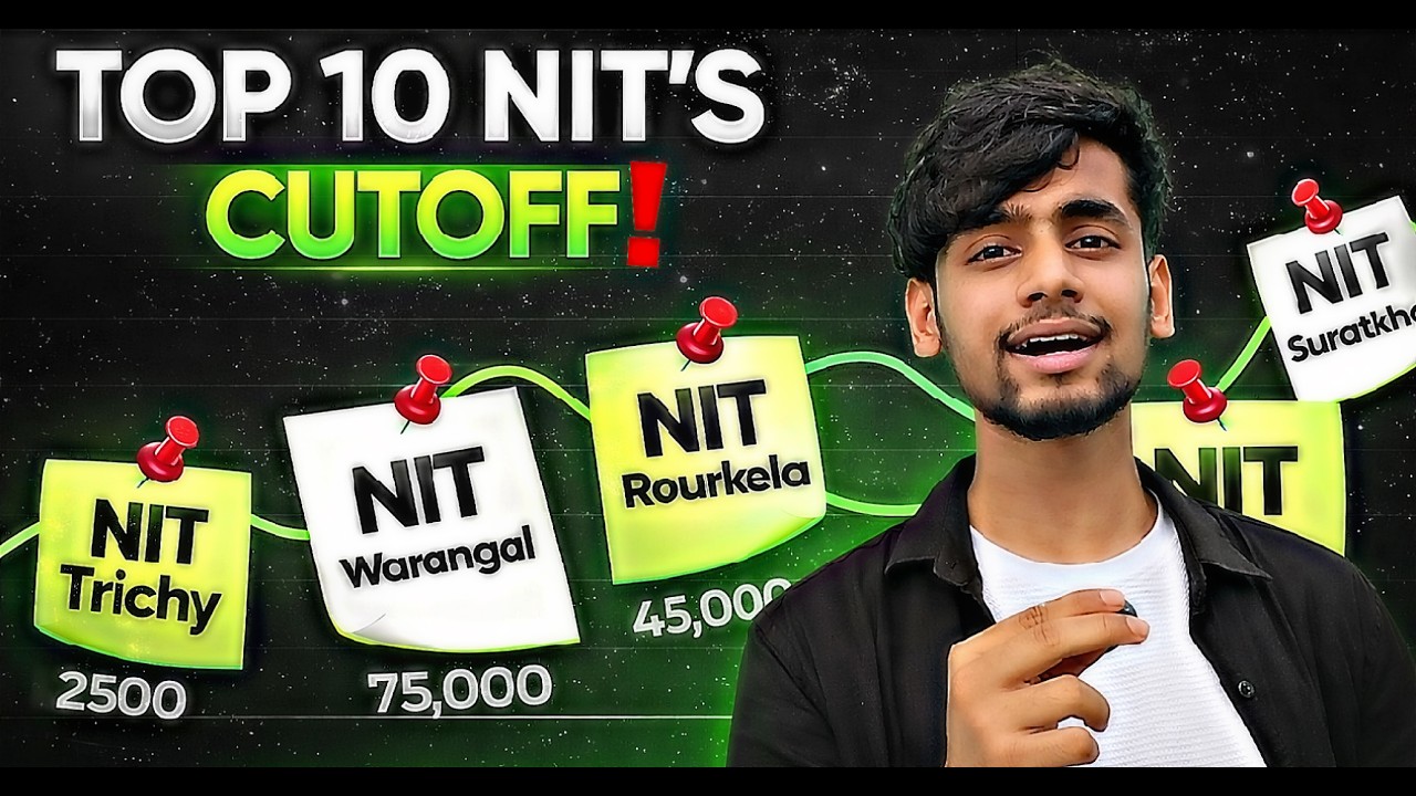 Top 10 NITs CSE Cutoff | Category Wise Safe Percentile | GEN, OBC, EWS ...