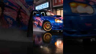 🔥 2004 Subaru Impreza WRX STI - Night Drift  Itacha Samurai Champloo Tokyo Neon #itacha #jdm