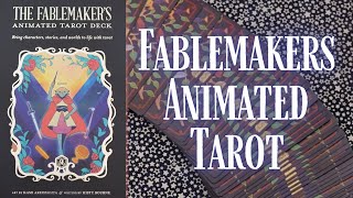 ANIMATED TAROT Full Flip Through and First Impressions - Fablemakers Animated Tarot screenshot 5