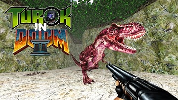 T64 Weapons - Turok In Doom : Legacy Of The Fireseeds | Doom Mod | 4K