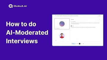 How to do AI-Moderated Interviews for  research