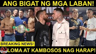 BREAKING: Lomachenko vs Kambosos nag HARAP na! LABAN na ni Tapales at Gaballo BUKAS!