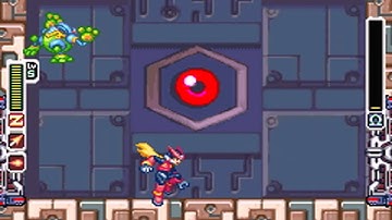 Megaman Zero 2: Burble Hekelot Boss Battle (No Damage)