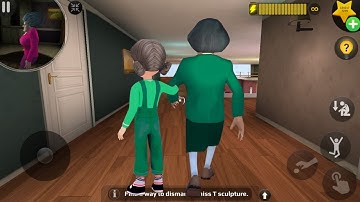 Scary Teacher 3D ( Mod menu) - troll miss T every day , gameplay android/ ios