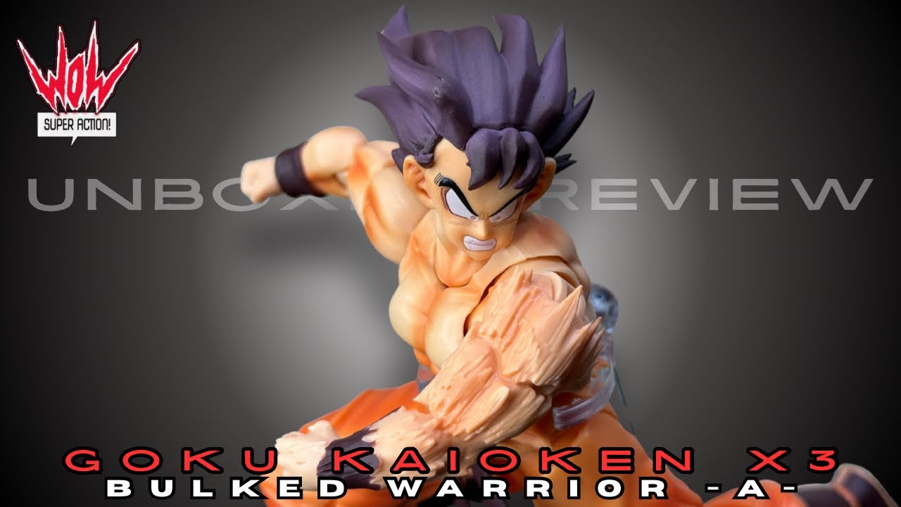 Unboxing WOW Super Action Goku Bulked Warrior - Version A - Worth Adding to the Collection?