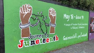 Journey to Juneteenth 2024 Wall Mural