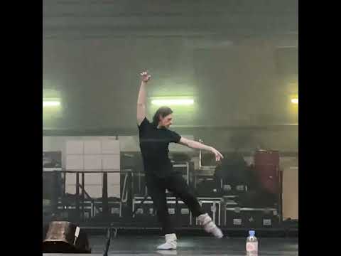 Сергей Полунин - Sergei Polunin rehearsing a solo for The Master and Margarita.