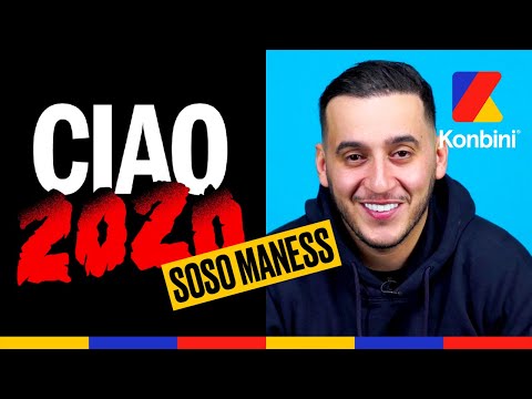 Youtube: Soso Maness : « Quand j’ai enfin percé, je me suis mangé une PANDÉMIE MONDIALE » l Ciao 2020 l Konbini