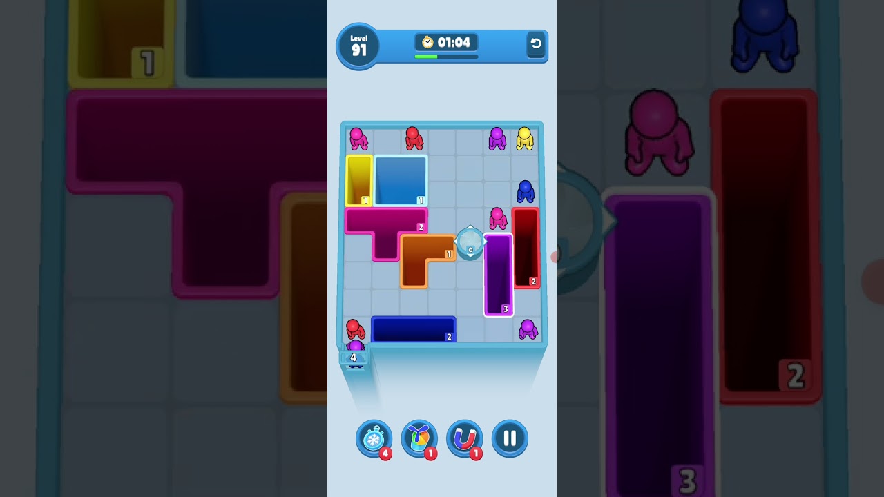 Drop Away Level 91 Solution Walkthrough