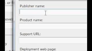 Publishing C# Application - Sending Update...