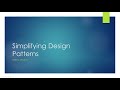 Using Java 8 to Simplify Strategy Design Pattern | Simplifying Design Patterns - Part 1