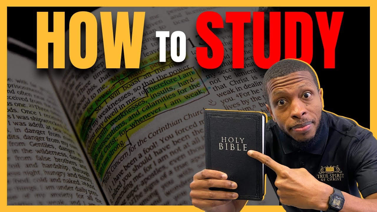 HOW TO STUDY THE BIBLE: Unlocking the Truth About God's Word | Sabbath ...