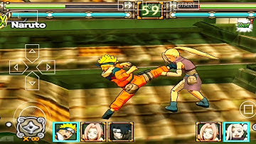 Naruto Ultimate Ninja Heroes| PPSSPP Gameplay 