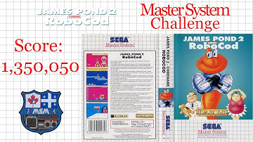 James Pond 2: Codename: RoboCod [SMS] #MasterSystemChallenge