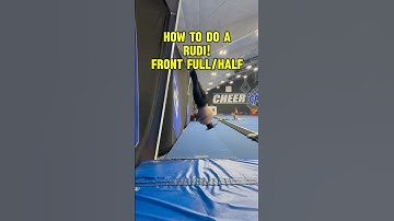 how to do a Rudi (front full/half) #tumbling ￼