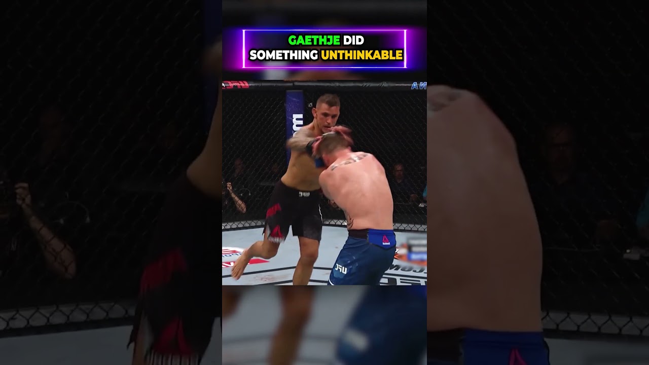 Nobody Was Ready For The Unthinkable Thing Justin Gaethje Did In That Cage 💀