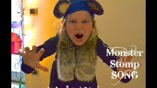 Monsterstomp Song - Moving with Kids for Halloween!