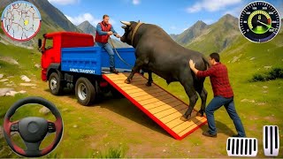 Animal Cargo Truck Transporting 3D Game - Animal Transport Driving Simulator - Android Gameplay screenshot 4