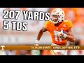 Tennessee wr jalin hyatt legendary highlights vs alabama  2022 college football