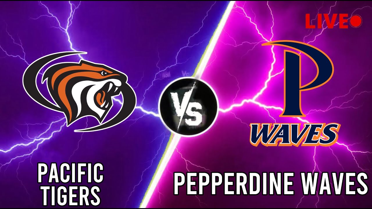 Pepperdine Waves Vs Pacific Tigers Live | NCAA Men's Basketball | PLAY BY PLAY | SCOREBOARD