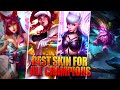 BEST SKIN PER CHAMPION - Fan Favorite Skins For All Champions - League of Legends