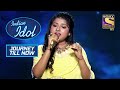Jaane Kya Baat Hui पर Arunita क कम ल क Retro Singing Indian Idol Journey Till Now 