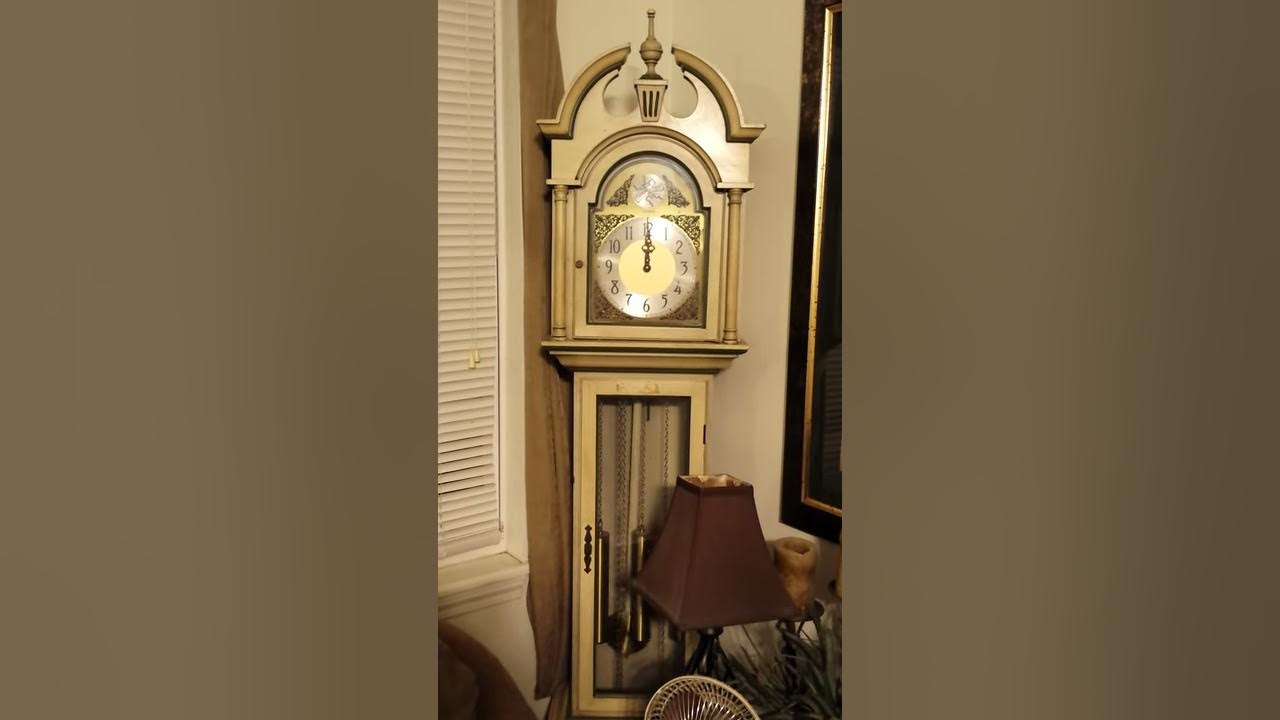 Herschede Grandfather Clock After Oiling YouTube