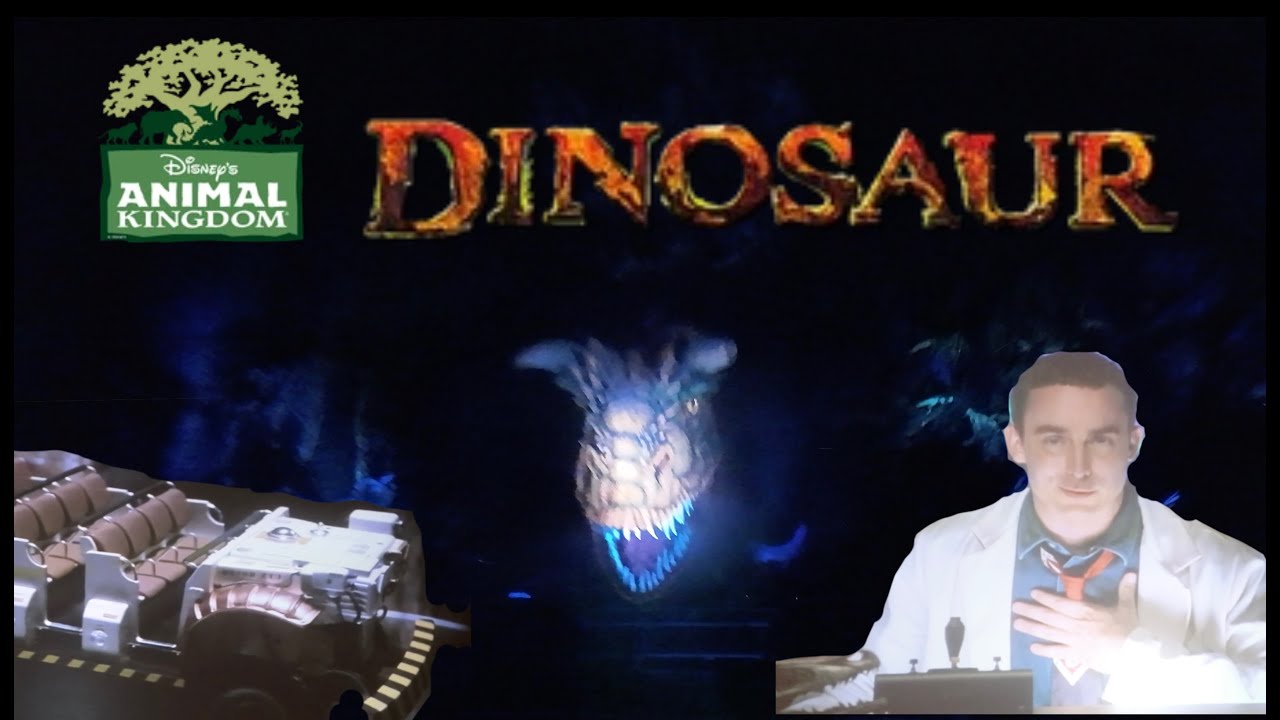 DINOSAUR - Disney's Animal Kingdom - Full Ride with Pre-Show and Front Row POV - Low Light 4K - 2025