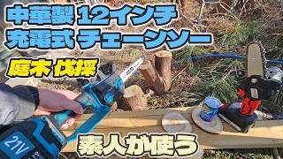 素人でも使える?激安充電式チェーンソーを検証!2026年最新モデル
