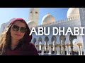 A grande mesquita de mármore e um pouco de Abu Dhabi! 🇦🇪