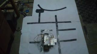 Line Maze solving robot using ATmega16