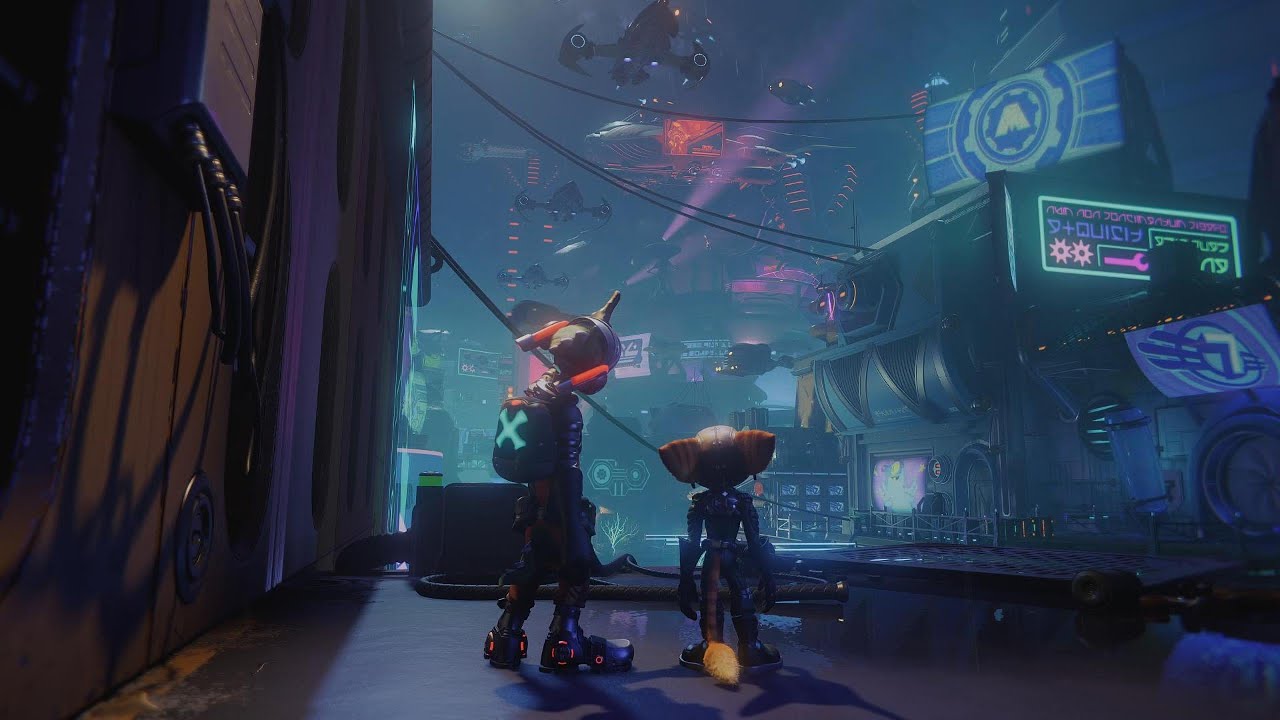 Let's Play Ratchet & Clank Rift Apart Part 3 Club Nepharius ( Blinde + 100 % Run)