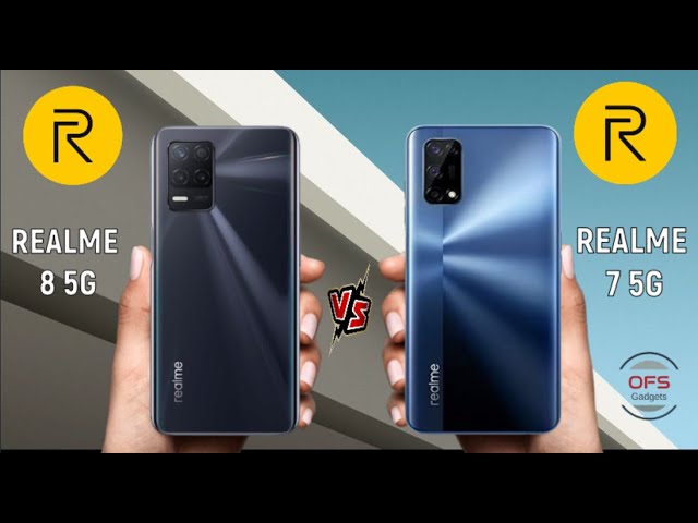 Realme 8 5G vs Realme 7 5G