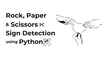 Real-Time Rock-Paper-Scissors Sign Detection with Python and YOLOv8 | Output with Source Code