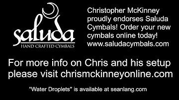 Water Droplets - Unrehearsed Drumless Track Play Through