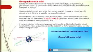 Types of Satellite Orbits