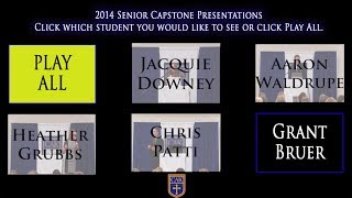 2014 Senior Capstone Presentations
