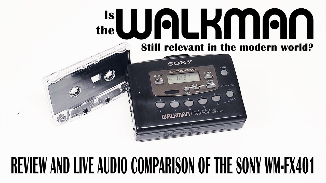 Sony Corp. Sony WM-FX401 Sony Radio Cassette Player #wm-fx401 Sony Walkman  Auto Reverse Walkman FM/AM AVLS Model# WM-FX401 Portable Cassette Tape