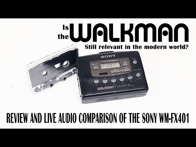 Sony Corp. Sony WM-FX401 Sony Radio Cassette Player #wm-fx401 Sony Walkman  Auto Reverse Walkman FM/AM AVLS Model# WM-FX401 Portable Cassette Tape